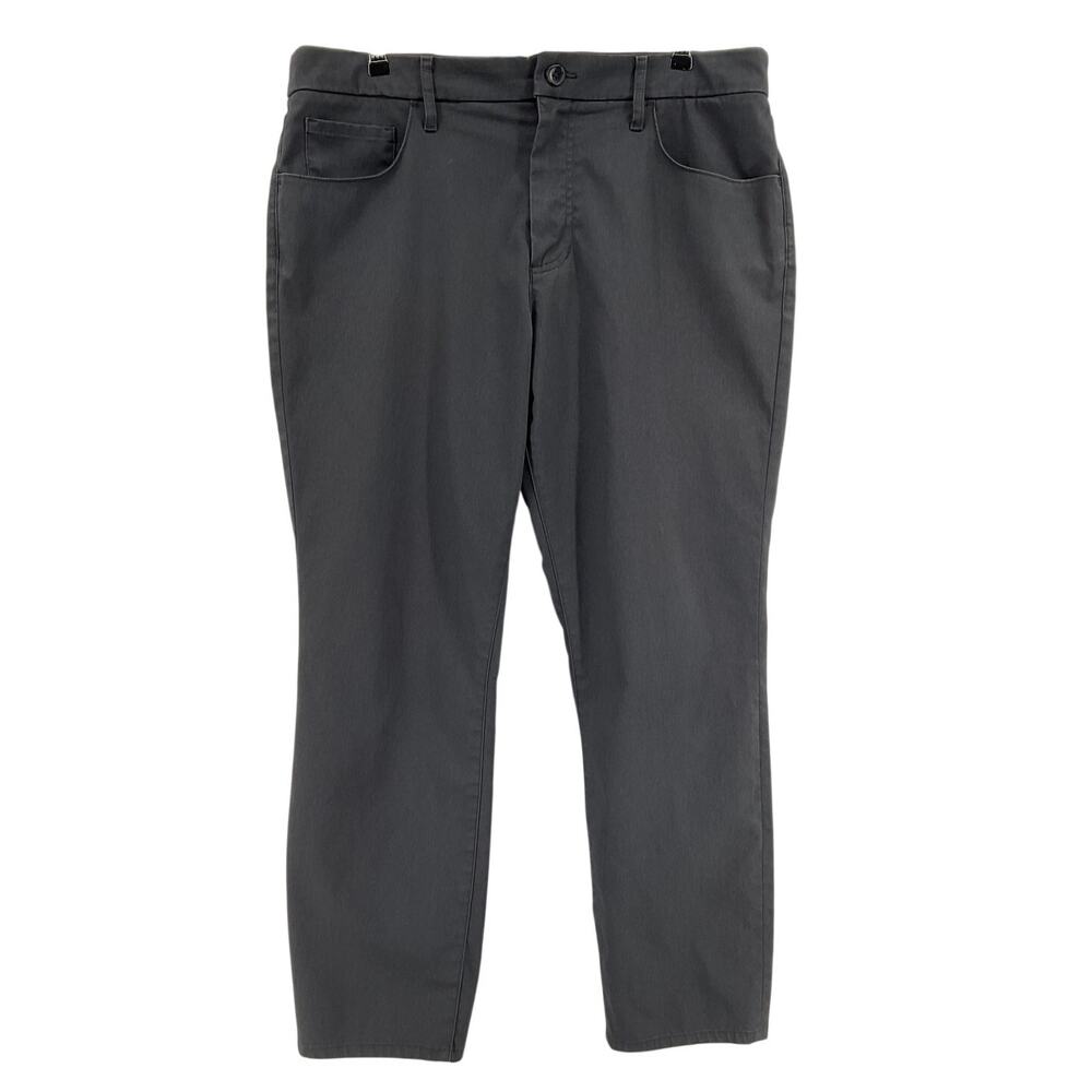 7 For All Mankind Classic Black Adrien 5-Pocket Pants Size 34